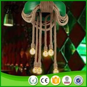 Modern Fashion Tire Hemp Rope Industrial Pendant Lighting