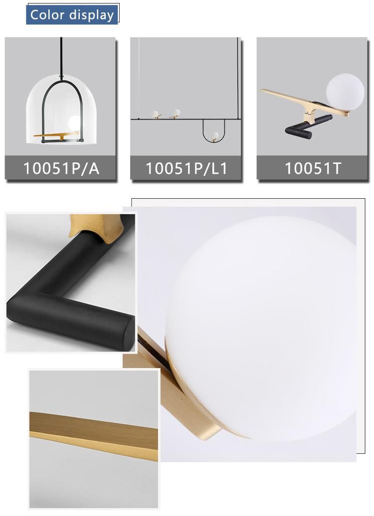 Glass Fashion Pendant Lamp