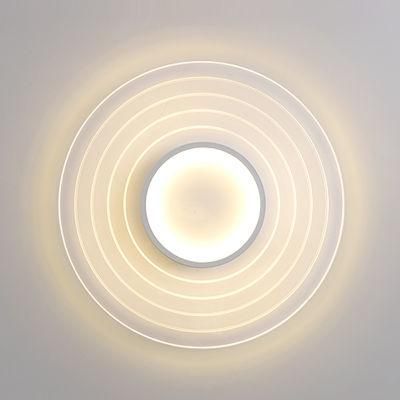 Round Acrylic Ceiling Light Romatic Bedroom Lamp Modern Livingroom Lamp LED