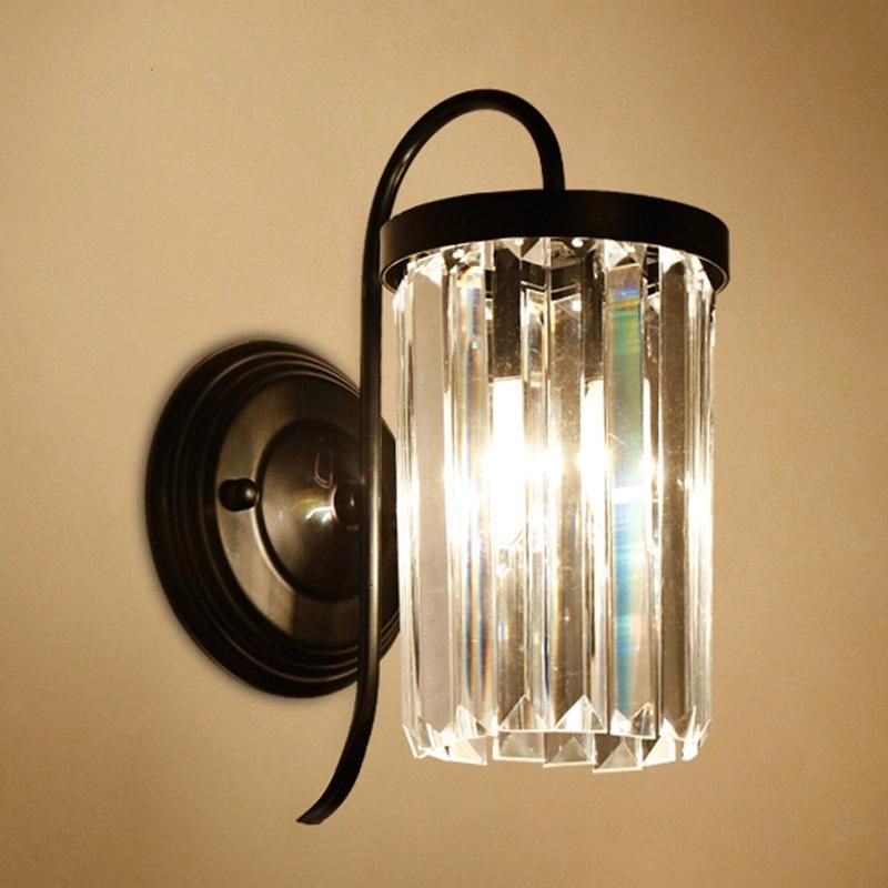 Living Room Wall Lamp Bedroom Bedside Mirror Headlight Stair Corridor Crystal Bedside Light