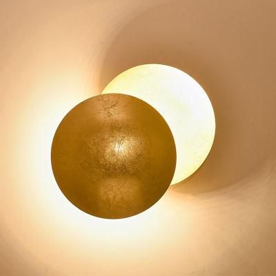 Creative Circle Design Wall Lamp Bedroom Lamp Bedside Lamp Nightstand Lamp