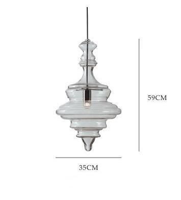 Nordic Kitchen Pendant Lights Art Deco Glass Lamps Glory Restaurant Hanging Lamp (WH-GP-31)