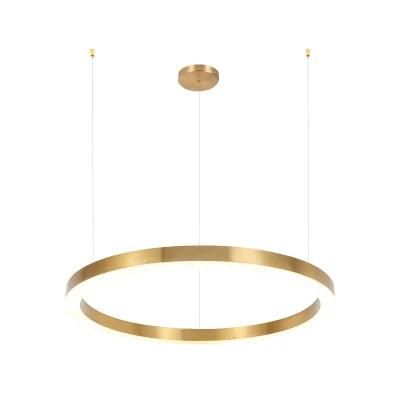 Circle Design Ceiling Lamp Pendant Lamp Hotel Lobby Lamp Display Lighting