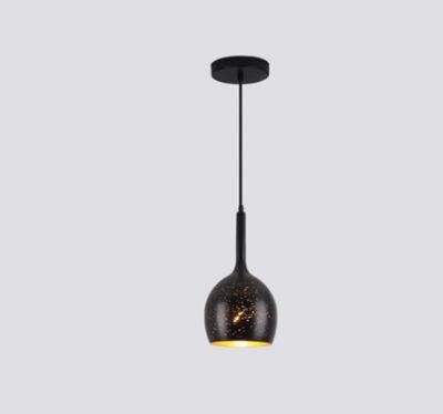 Industrial Home Lighting Pendant Lamp with Black Color for Restaurant Decorative