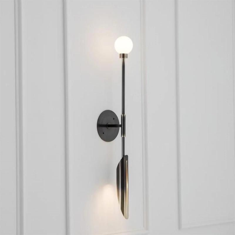 Golden Metal Wall Lamp Living Room Lamp Bedside Lamp Bedroom Lamp