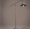 Adjustable Long Arm Tall Standing Luxury Home Decorative Black Floor Lamp (WH-VFL-06)