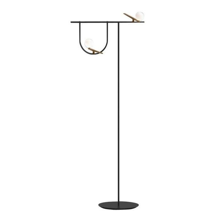 Modern Fancy Office Bird Floor Lamp Metal Standing Light