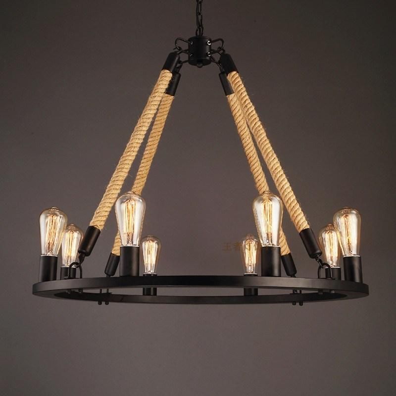 Industrial Linen Pendant Light for Kitchen Bar Restaurant Lighting Fixtures (WH-VP-17)