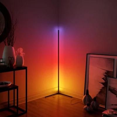 Minimalist Design LED Triangle Floor Lamp 20W Energy Saving LED Lights