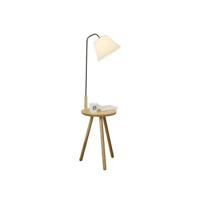 Portable White Lampshade Table Lamp Floor Lamp Bedside Lamp LED