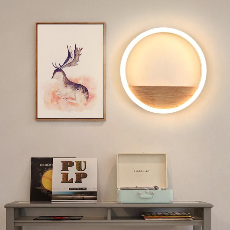 Living Room Wall Lamp LED Modern Simple Creative Decorative Circular Corridor Study Light