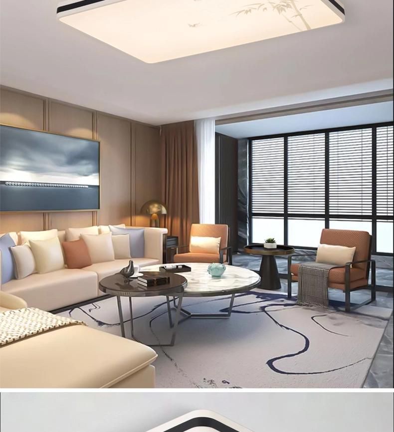 Fashion Indoor Decoration Iron LED Ceiling Chandelier for Living Room
