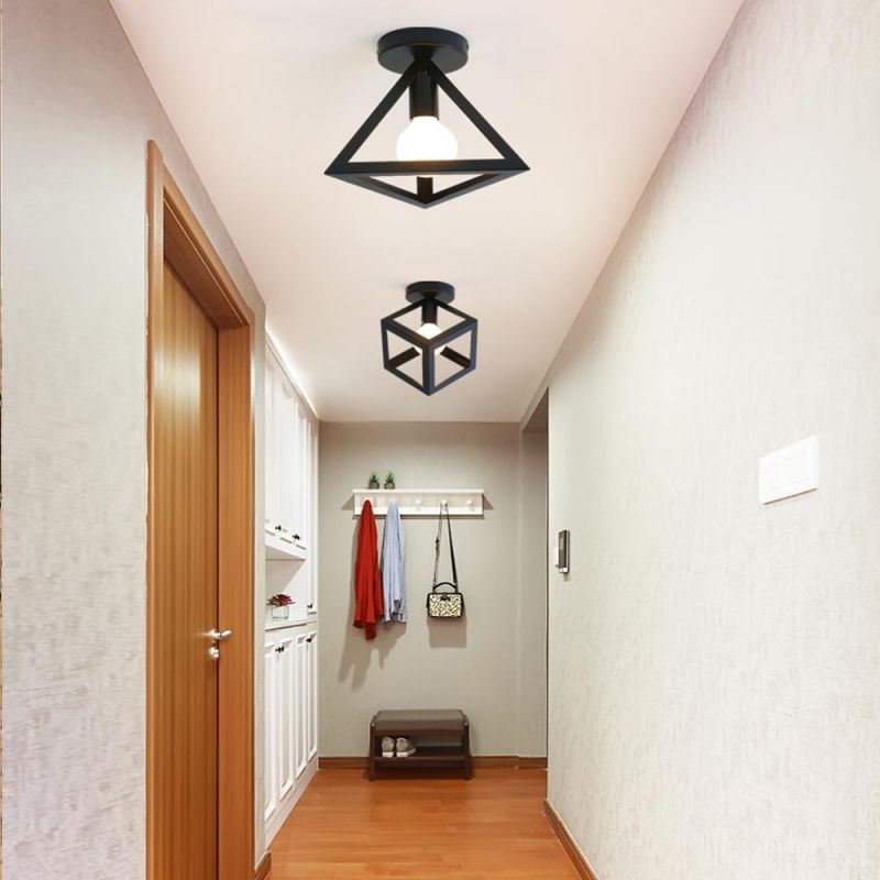 Mini Ceiling Lights Vintage Industrial Ceiling Lamp Hallway Corridor Retro Loft Industrial Ceiling Light (WH-LA-36)