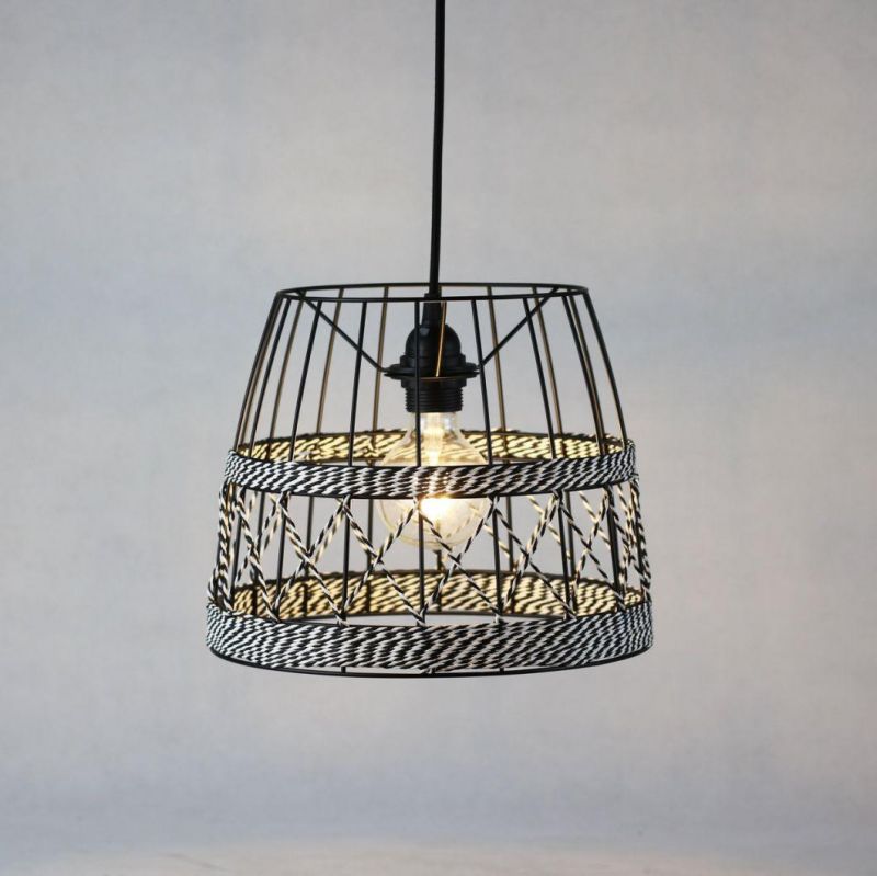 LED Modern Decorative Crystal Glass Chandelier Iron Net Shade Ceiling Hotel Indoor Hanging Pendant Light