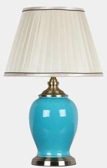 Modern Jingdezhen Ceramic Table Lamp Bedroom Bedroom Dimming Room