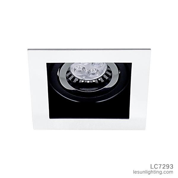 DC12V MR16 5W 100*100 Square LED Recessed Ceiling Light (LC7293)