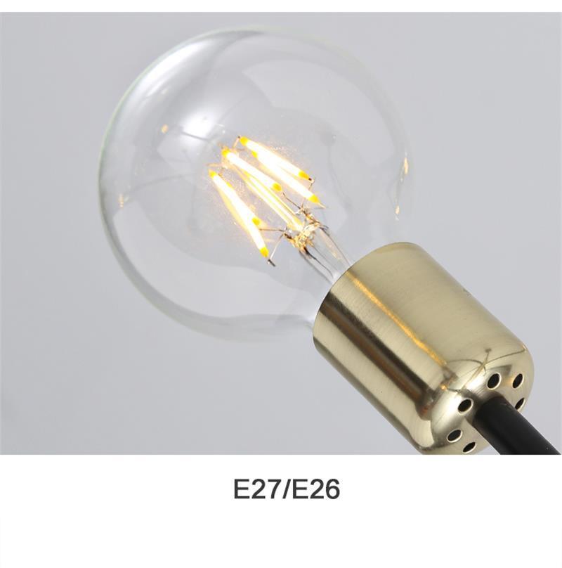 Nordic Creative Modern Chandelier Indoor Minimalist Lighting Living Room LED Ceiling Lamp