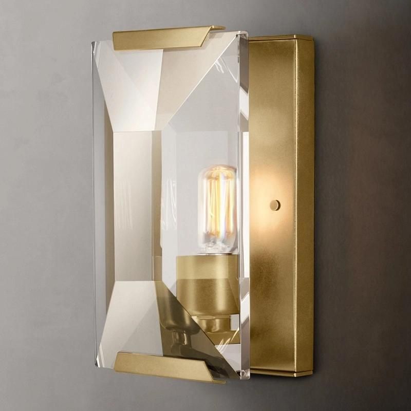 Living Room Background Wall Light American Simple Creative Restaurant Hotel Clubcrystal Wall Lamp
