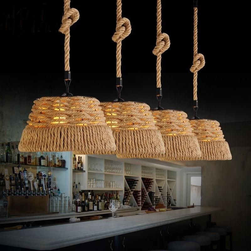 Vintage Rope Mesh Pendant Lights for Indoor Home Lighting Fixtures (WH-VP-20)