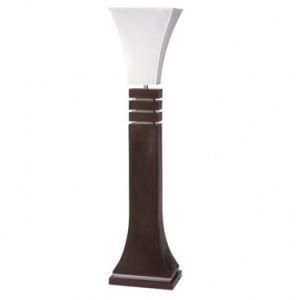 Contemporary Dark Cherry Floor Lamp with E26