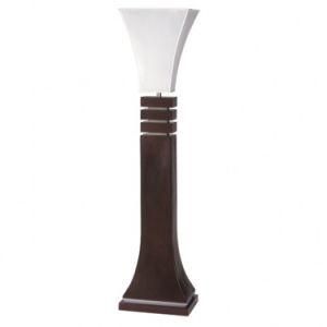 Contemporary Dark Cherry Floor Lamp with E26