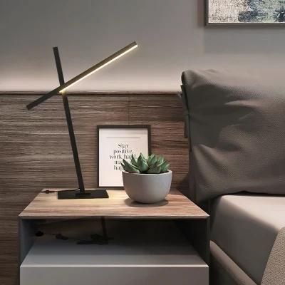 Bedside Reading Light Study Bedroom Modern LED Desk Lighting Table Lamp