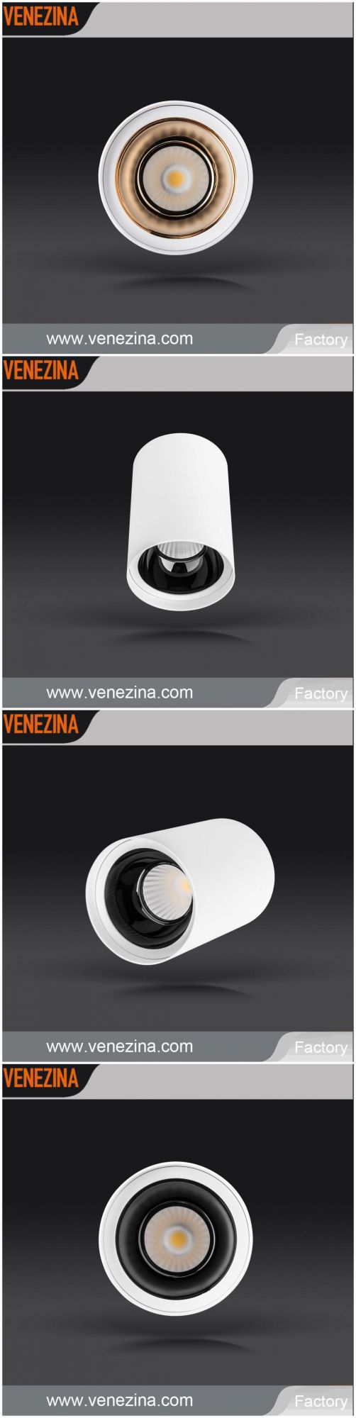 C604110W White LED Home Furnishing Mounted Downlight