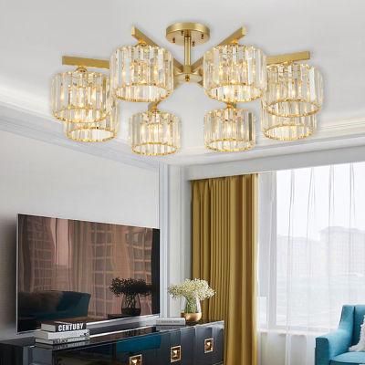 Fancy Crystal LED Ceiling Lights Food Indoor Home Lighting Fixtures Wh-Ca-40
