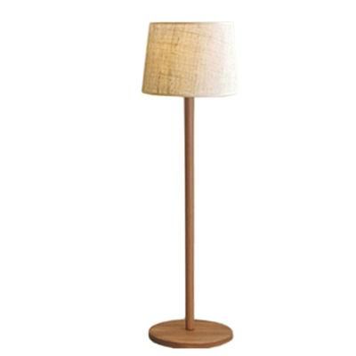 Modern Bedroom Wooden Column Floor Standing Lamp for Living Room