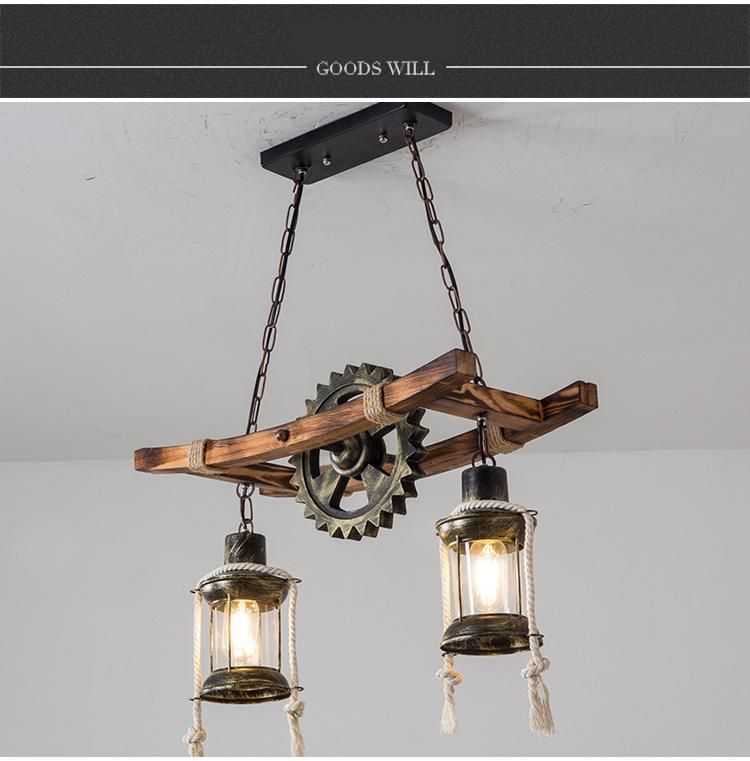 Retro Pendant Lamp Loft Bar Study Dining Room Cafe Restaurant Pub Industrial Pendant Lamp (WH-VP-103)