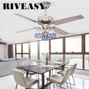 Sliver Decorative Lighting Ceiling Fan Light