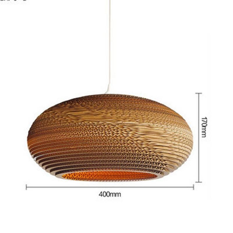 Countryside Ribbon Cotton Pendant Light for Kitchen Bedroom Coffee Shop Lighting Fixtures (WH-WP-13)