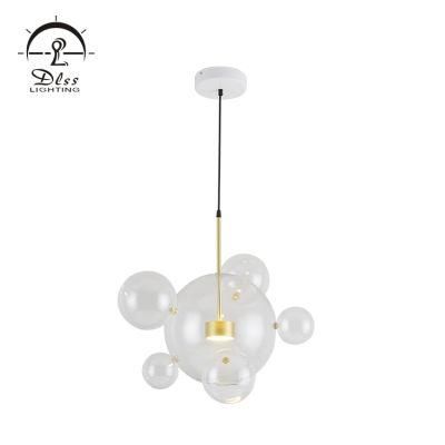 Multiple Glass Modern Restaurant Chandelier Pendant Lamp