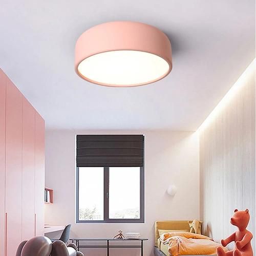 Modern LED Ceiling Light Kitchen Ceiling Lamp Bedroom Lighting Six Colors Kids Room