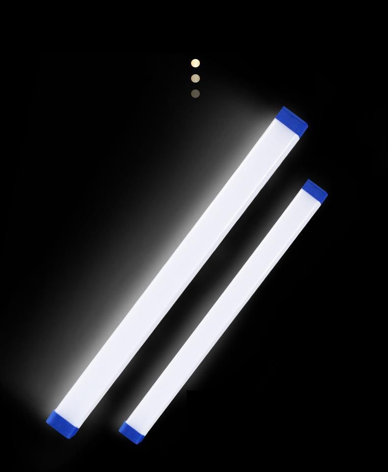 Mobile Rechargeable Lamp Household Emergency Spare Magnet Tube LED Lamp Rechargeable Night Market Lighting