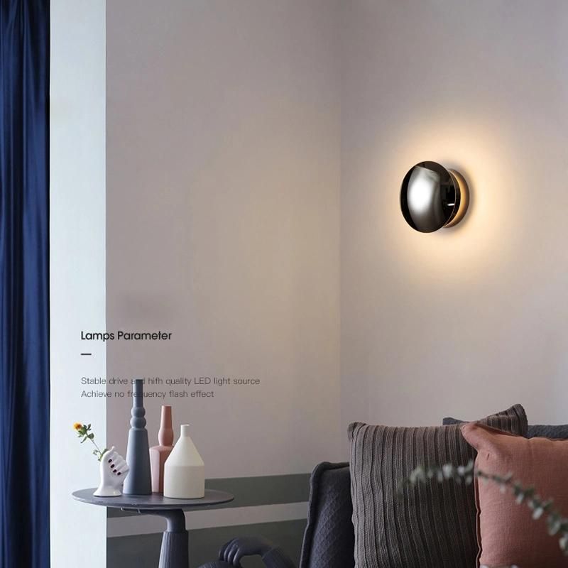 LED Art Wall Light Background Wall Light Corridor Bedroom Small Wall Lamp