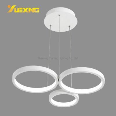 3000-6000K SMD Circle 44W 45W Pendant Hanging Smart Light with Bluetooth