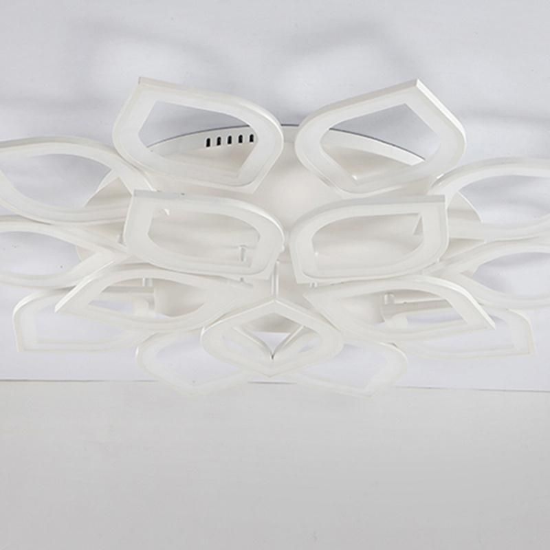 Modern Simple LED Ceiling Lamp Living Room Light Creative Personality Art Flower Bedroom Lamp