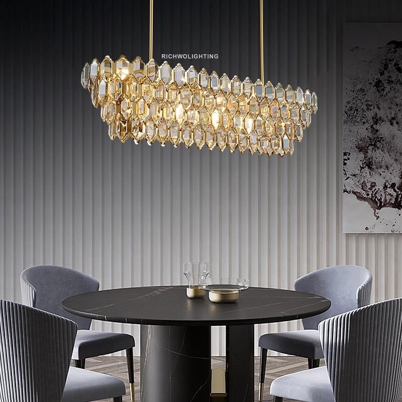 2021 Factory Price K9 Crystal Pendant Light From China