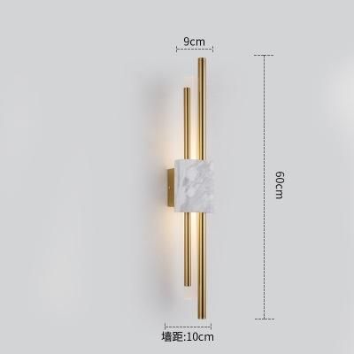 Marble Wall Lamp Modern LED Wall Lamps for Living Room Tanto LED Wall Sconce (WH-OR-224)