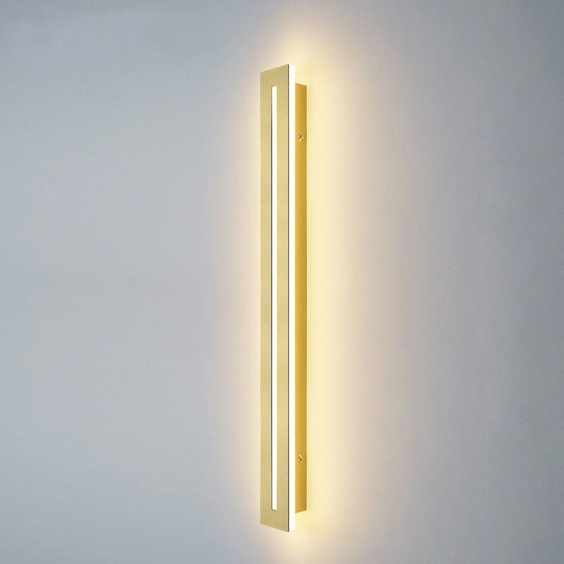 Simplicity LED Line Wall Lamp Modern Bedroom Living Room Background Wall Decor Lamp Restaurant Bar Long Strip LED Wall Lights