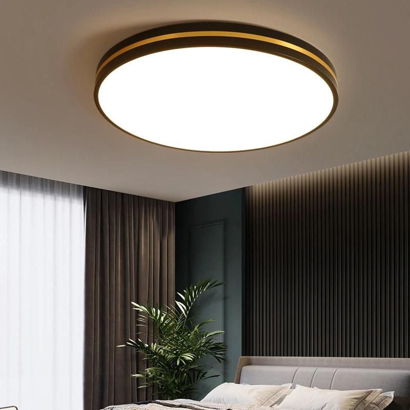 Ceiling Lamp All Copper Bedroom Lamp Chinese Style Round LED Lamp
