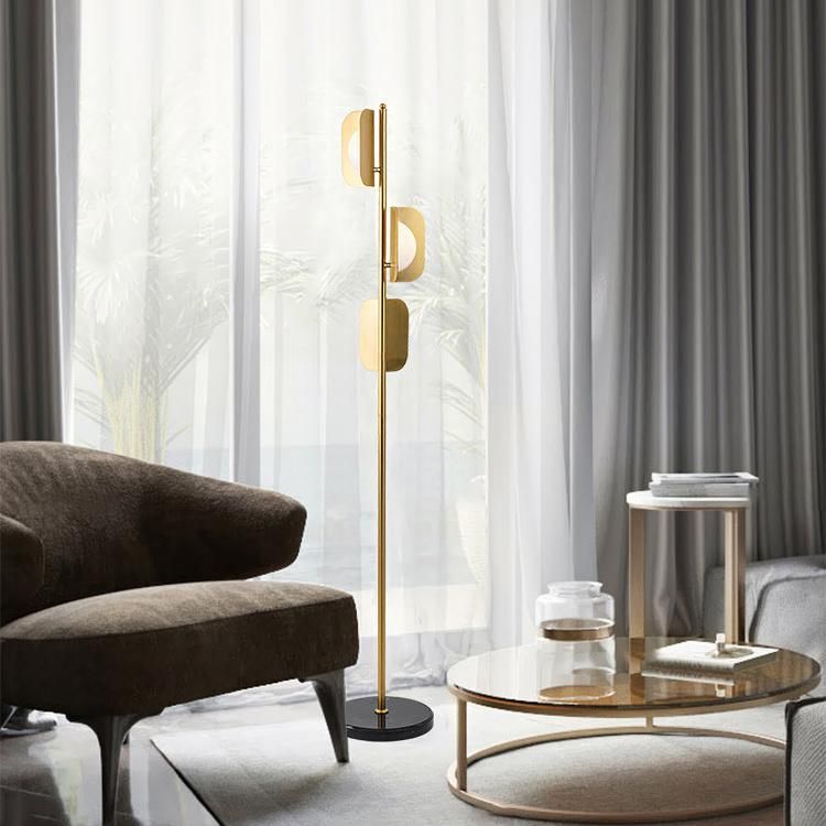 Postmodern LED Living Room Floor Lamps Nordic Luxury Floor Lights Home Deco Lighting (WH-MFL-35)