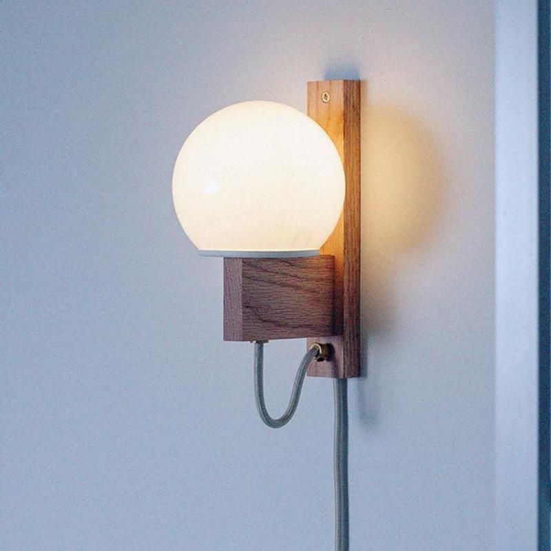 Modern Simple Living Room Dining Room Light Bedroom Bedside Wall Lamp