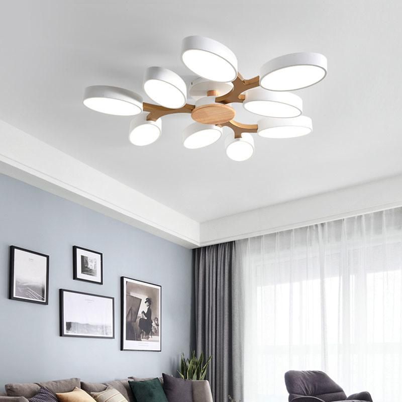 Modern Ceiling Lights Black White Corridor Bedroom Kitchen Office Lamp (WH-WA-29)