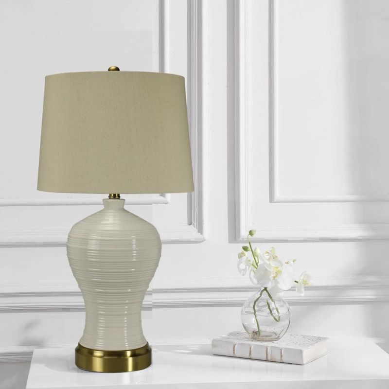 Customized Classic Modern Multi-Scene Application Desk Lamp Ceramic Light Porcelain Lamp