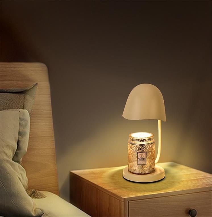 Creative Fragrance Bedside Table Candle Lamp Timed Eggshell Melting Wax Light Candle Aromatherapy Lamp