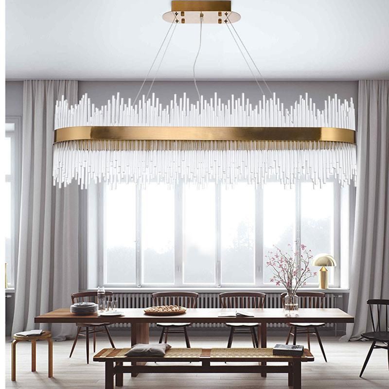 Modern Restaurant Bedroom Living Room Hotel Crystal Decoration Chandelier Pendant Lighting