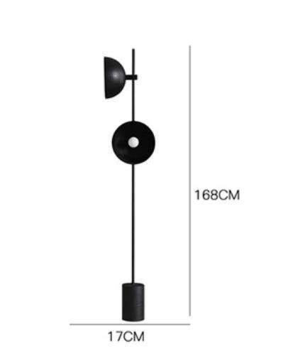 American Simple and Creative Personalized Floor Lamp Nordic Modern Study Living Room Floor Standing Lamp (WH-MFL-60)