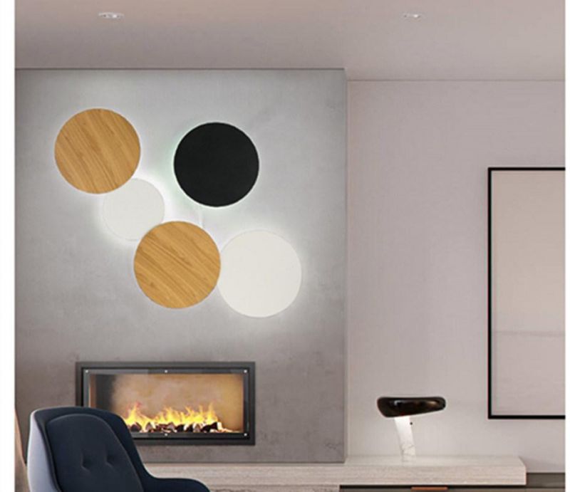 Indoor LED Wall Lamp Living Room Decoration Round Wall Light (WH-OR-80)